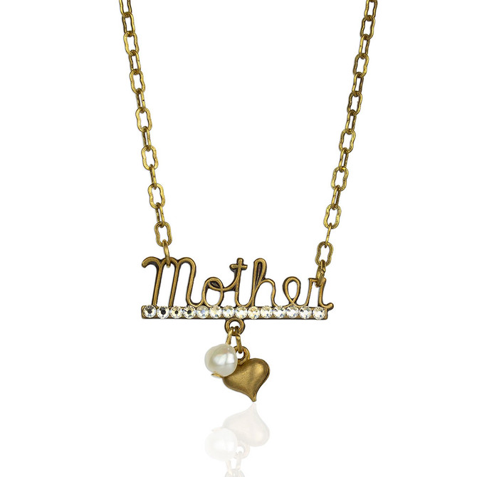 Anne Koplik Abra Crystal Mother Necklace