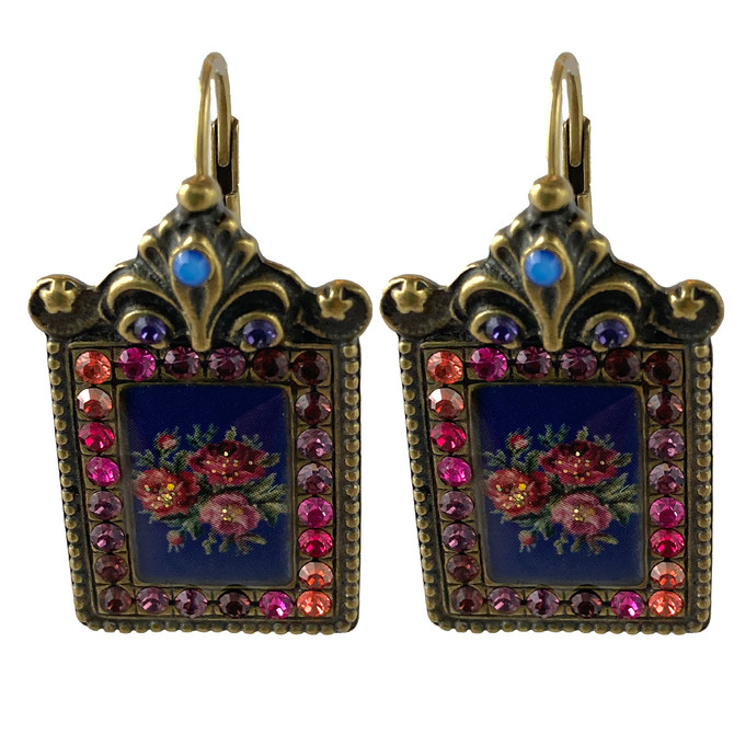 Michal Negrin Luxury Classic Picture Earrings