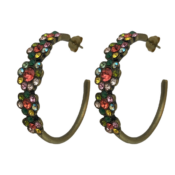 Michal Negrin Paris Hoop Earrings