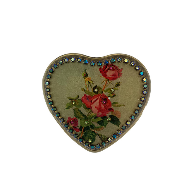 Michal Negrin Rose Heart Pill Box