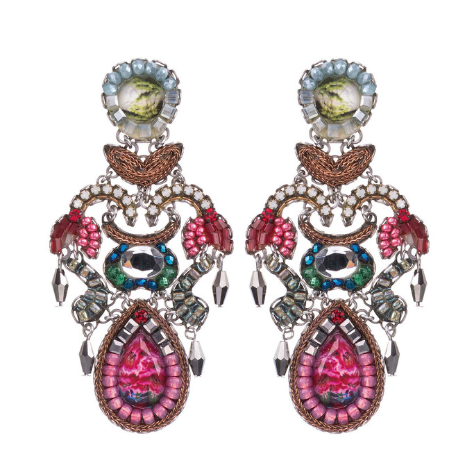 Ayala Bar Tadpole Berry Hibiscus Earrings