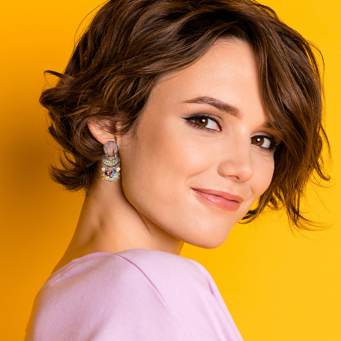 Ayala Bar Sunflower Seed Earrings