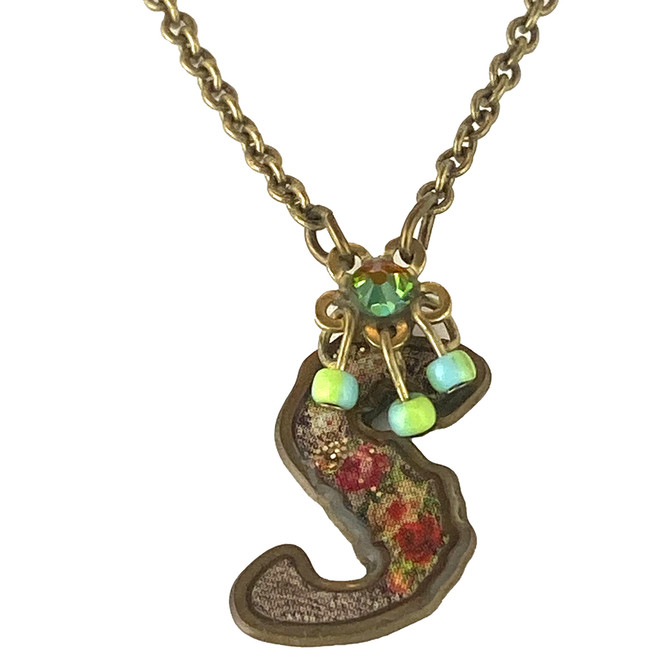 Michal Negrin Victorian Initial P Necklace