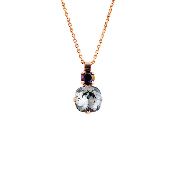Mariana Double Round and Cushion Cut Pendant in Rocky Road - Preorder