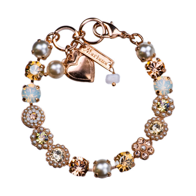 Mariana Must-Have Rosette Bracelet in Cookie Dough - Preorder