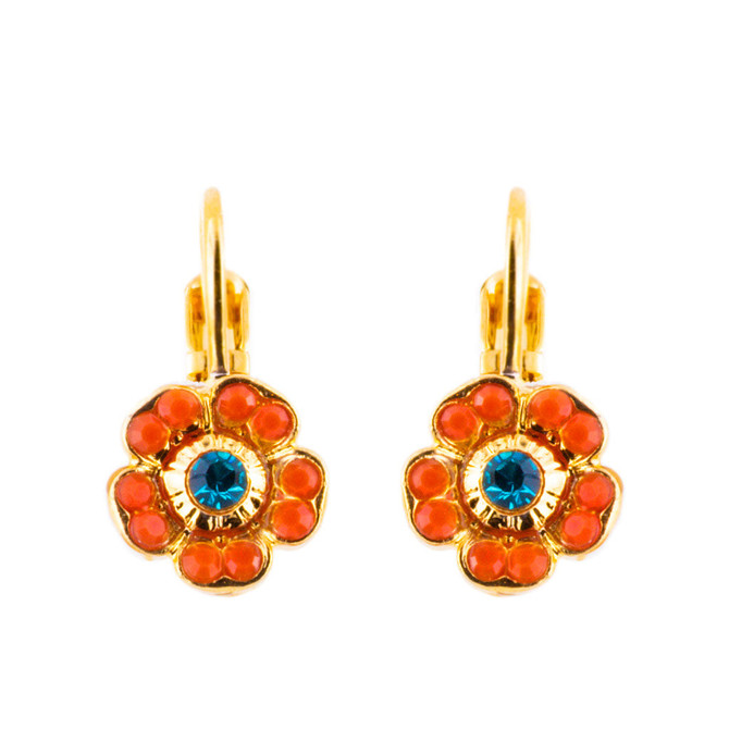 Mariana Petite Cosmos French Wire Earrings in Rainbow Sherbet - Preorder