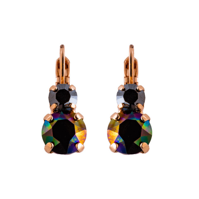 Mariana Must-Have Double Stone French Wire Earrings in Rocky Road - Preorder