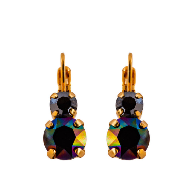 Mariana Must-Have Double Stone French Wire Earrings in Rocky Road - Preorder
