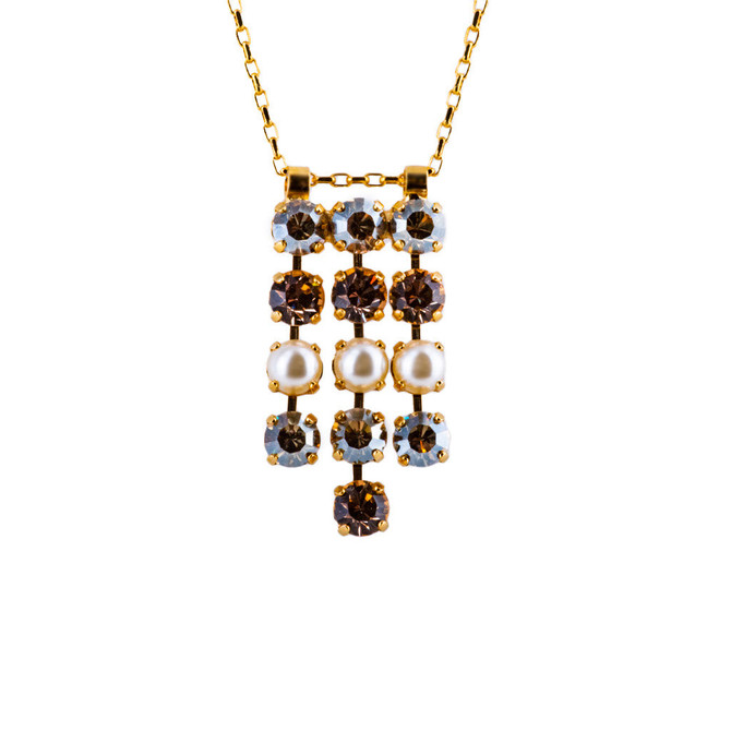 Mariana Three Row Round Pendant in Cookie Dough - Preorder