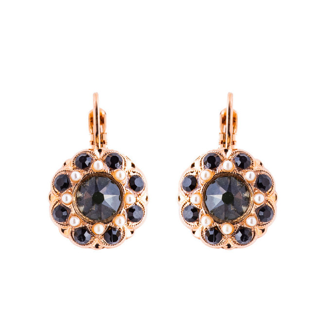 Mariana Cluster French Wire Earrings in Rocky Road - Preorder
