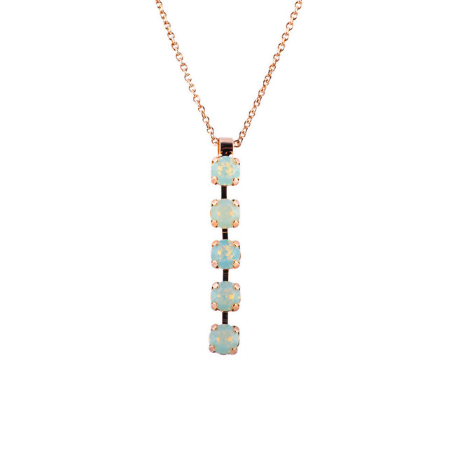 Mariana Petite Five Stone Pendant in Sand Opal - Preorder
