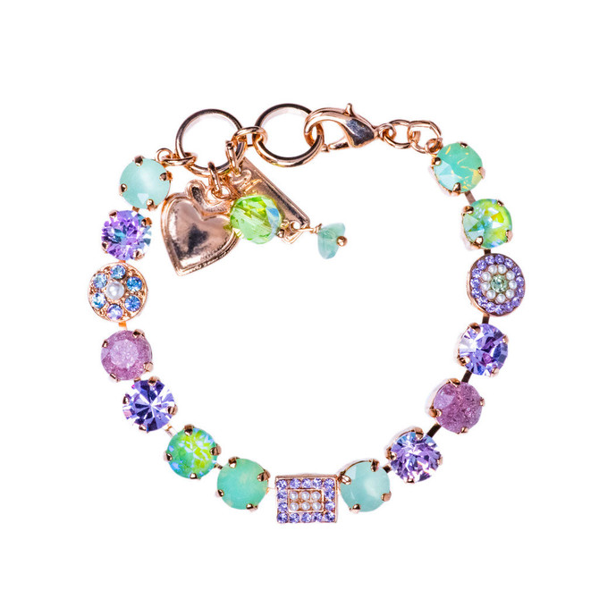 Mariana Must-Have Cluster and Pave Bracelet in Mint Chip - Preorder