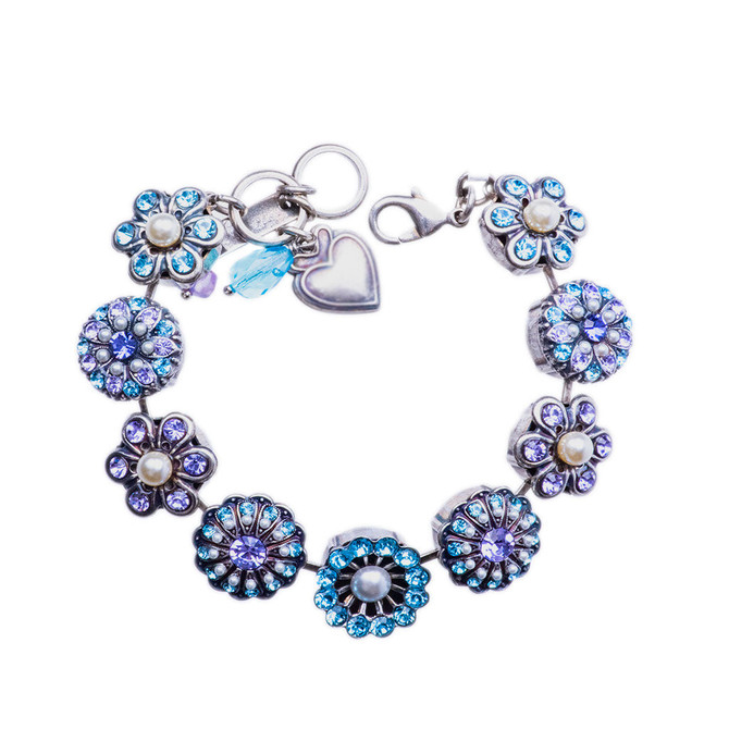 Mariana Extra Luxurious Rosette Bracelet in Blue Moon - Preorder