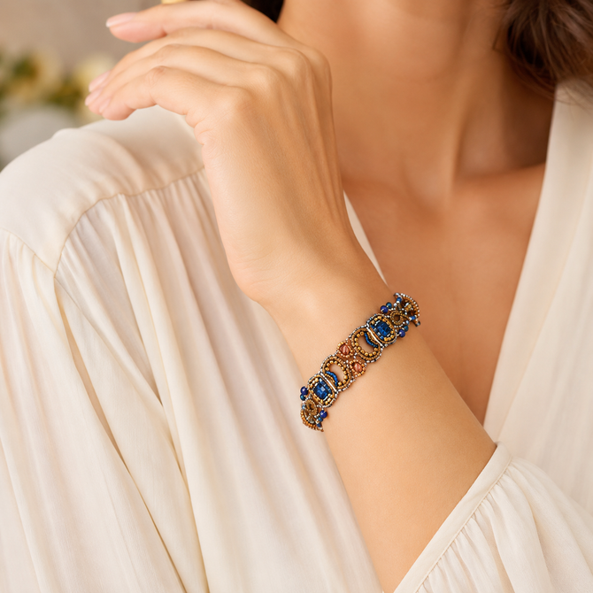 Ayala Bar Jazz and Blues Piano Bar Long Bracelet