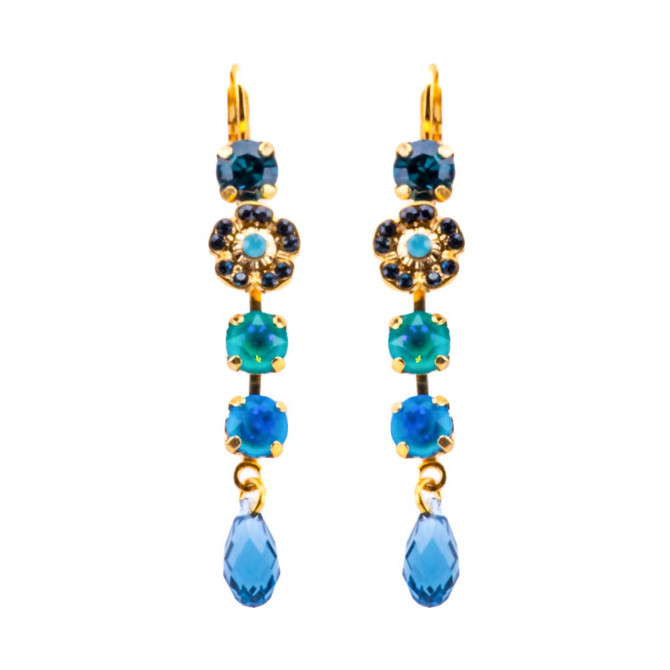 Mariana Petite Dangle Cosmos Leverback Earring in Fairytale - Preorder