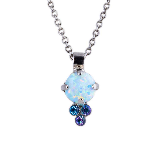 Mariana Must-Have Trio Cluster Pendant in Ice Queen - Preorder