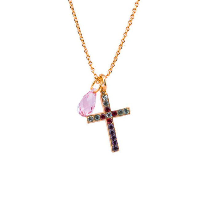 Mariana Petite Cross Pendant in Enchanted - Preorder