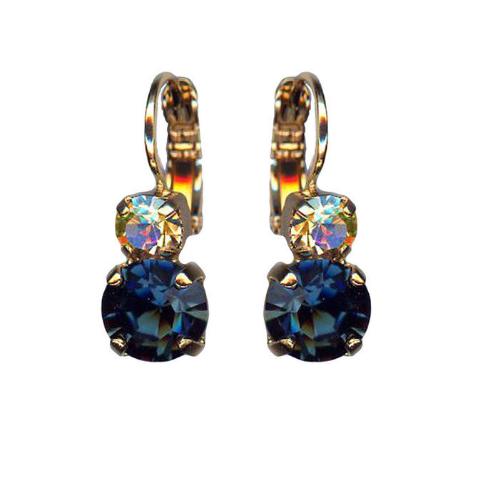 Mariana Must-Have Double Stone Leverback Earrings in Fairytale - Preorder