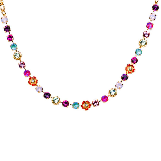 Mariana Petite Flower Cluster Necklace in Enchanted - Preorder