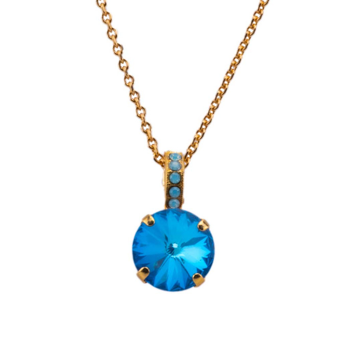 Mariana Lovable Round Rivoli Pendant with Bale in Fairytale - Preorder