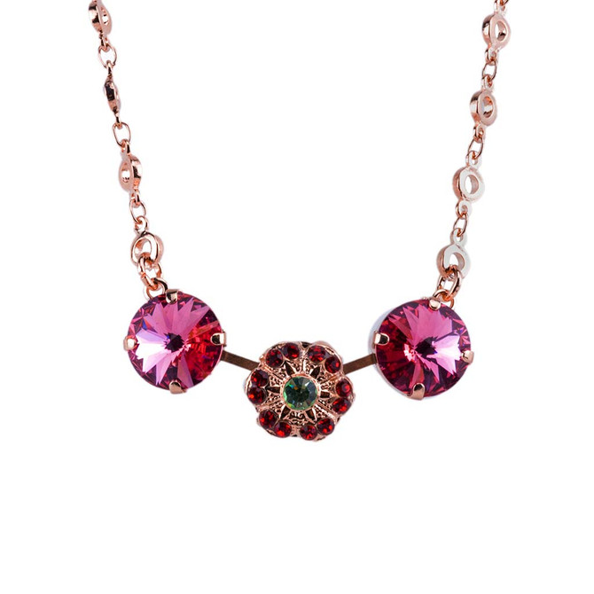 Mariana Rosette Trio Pendant in Enchanted - Preorder