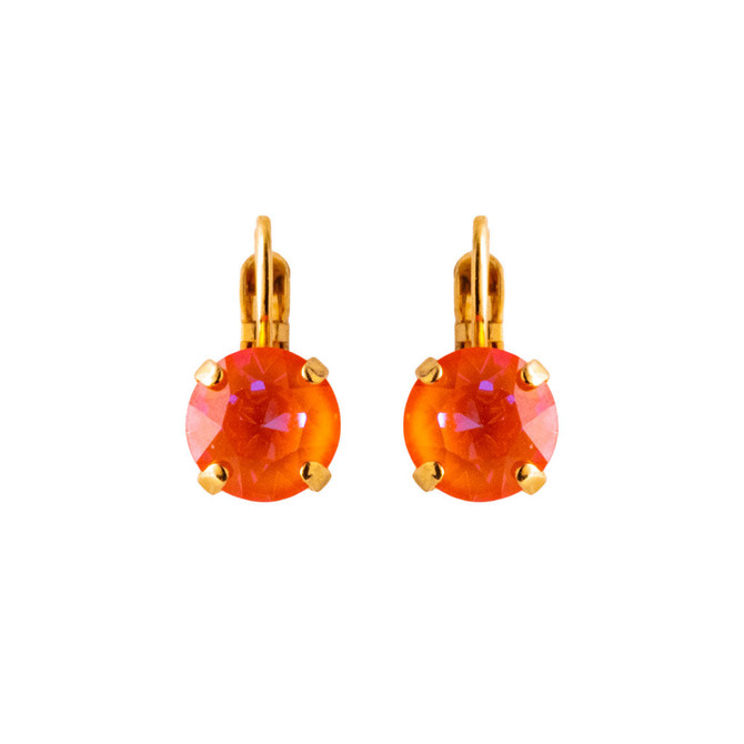 Mariana Must-Have Everyday Leverback Earrings in Sun-Kissed Flame - Preorder
