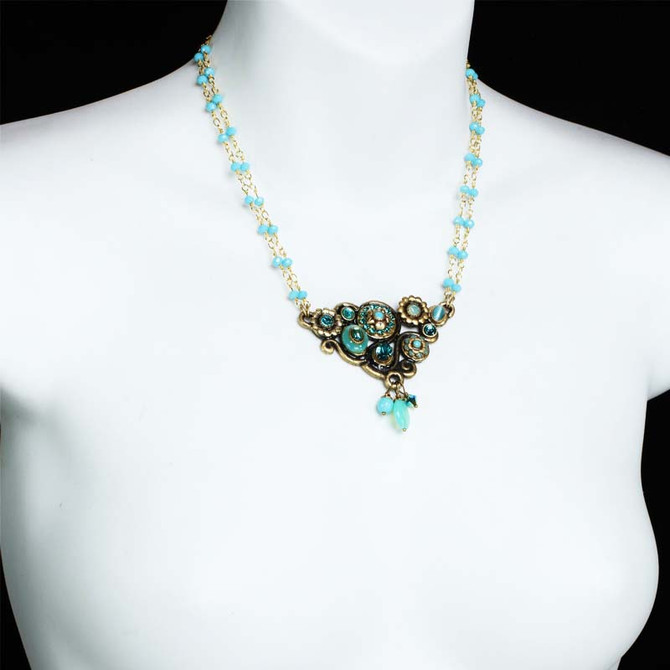 Michal Golan Viridian Secret Garden Necklace