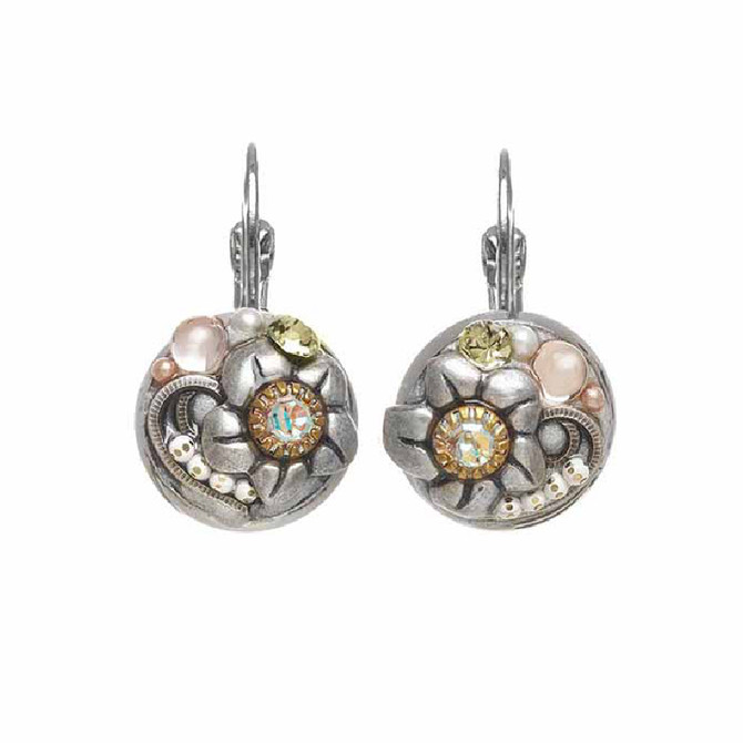 Michal Golan Silverlining Small Circle Earrings III