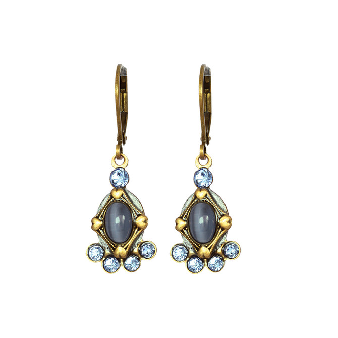 Michal Golan Bluebell Small Diamond Earrings