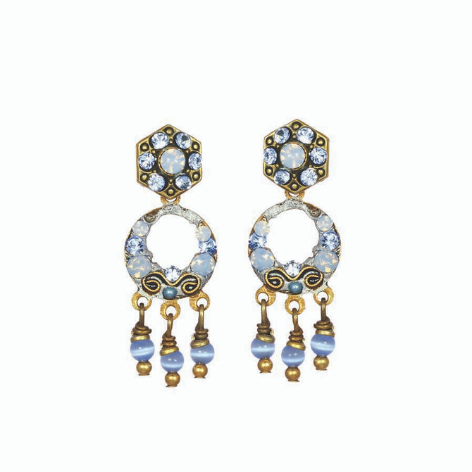 Michal Golan Bluebell Small Hoop Earrings