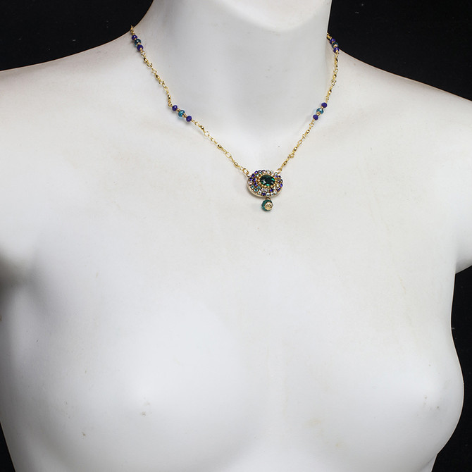 Michal Golan Bella Oval Necklace