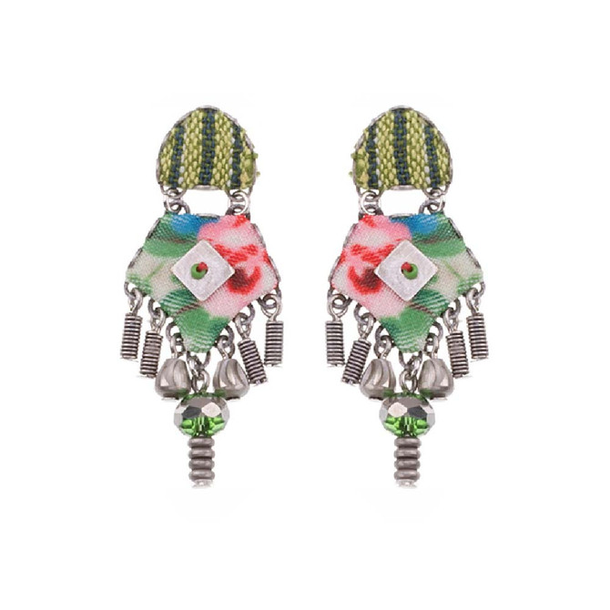 Ayala Bar Trees Of Green Dahlia Earrings