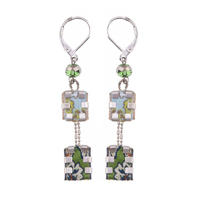 Ayala Bar Trees Of Green French Wire Earrings