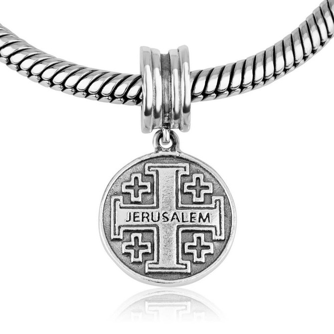 Jerusalem Cross Charm Pendant