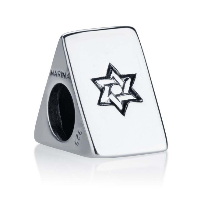 Silve Messianic Triangle Shaped Charm