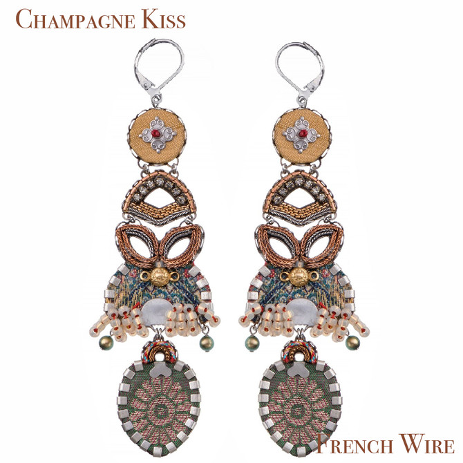 Ayala Bar Champagne Kiss Maddie Earrings