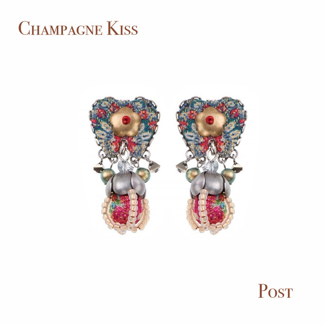 Ayala Bar Champagne Kiss Fizzy Elegance Earrings