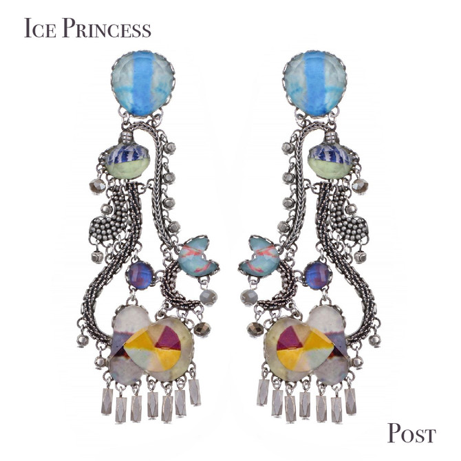 Ayala Bar Ice Princess Spin Me Earrings