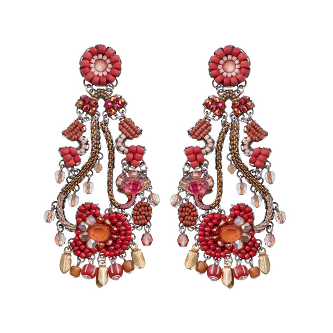 Radical Red Cherry Bomb Earrings
