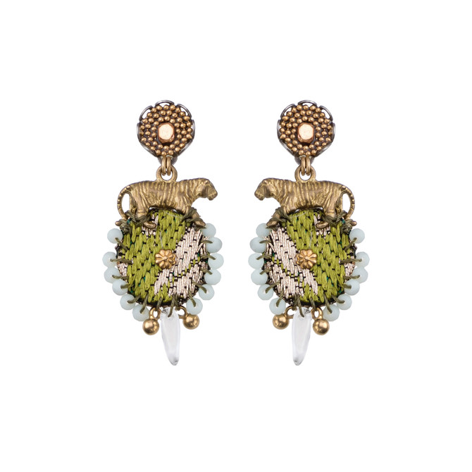 Utopian Dream Tiger Eye Earrings