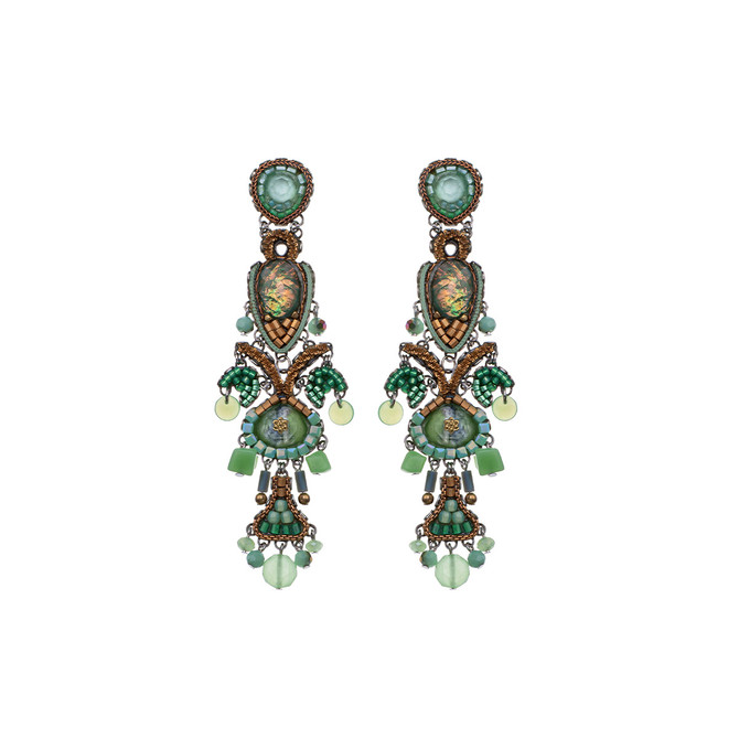 Ayala Bar Seagrass Ocean Bloom Earrings