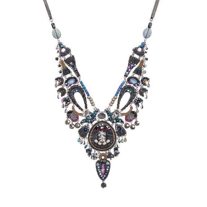 Ayala Bar Obsidian Midnight Express Necklace