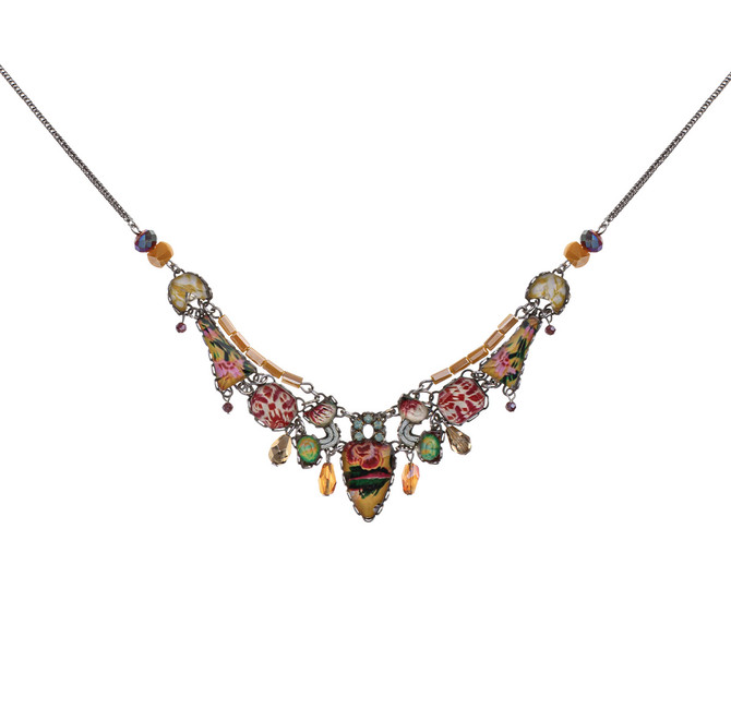 Ayala Bar Sunflower Surprise Mustard Spice Necklace
