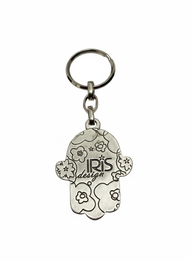 Iris Jewelry -"Health" Hamsa Keychain