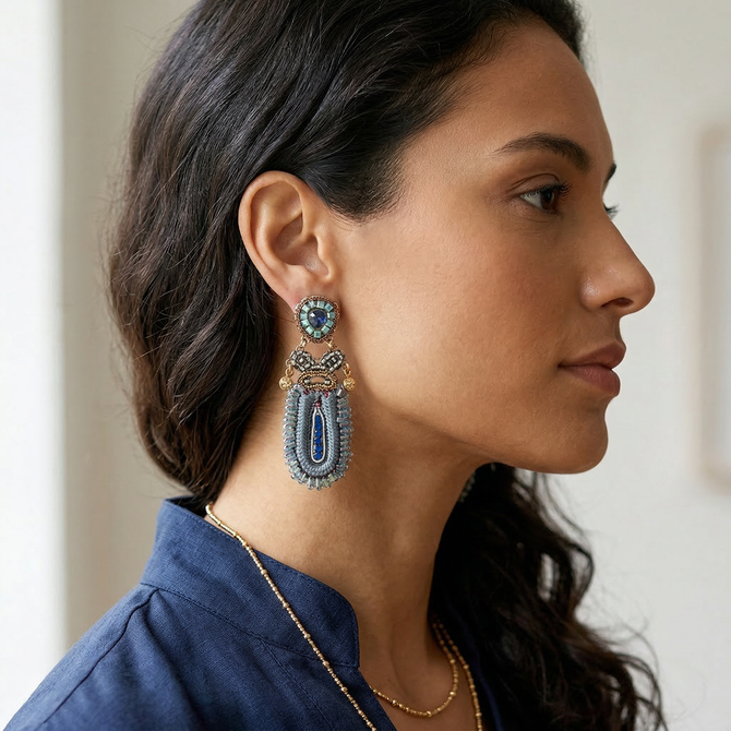 Cleopatra Alexandria at Dusk Earrings