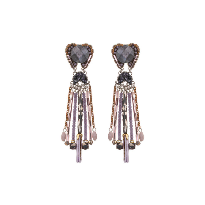 Lavender Dusk Pretty in Mauve Earrings