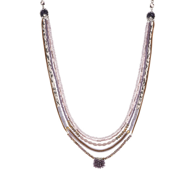 Lavender Dusk Between Day and Night Earrings