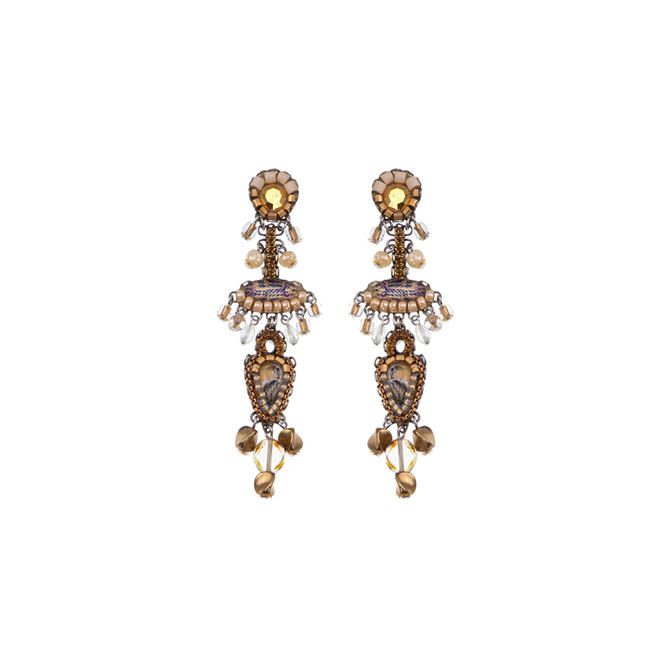 Ayala Bar Drops of Gold The Alchemist Earrings