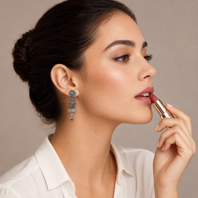 Ayala Bar Moonlight Shimmer Midnight Earrings