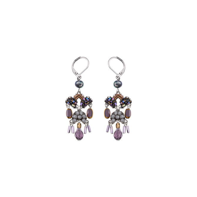 Ayala Bar Purple Passion Lilac Dusk Earrings